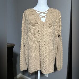 So It Is, size L, 100% Acrylic, excellent used condition. Pet/smoke free home.